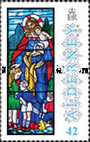 [Christmas - Anne French Stained Glass Windows, type TS]