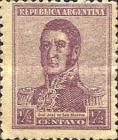 [Definitive Issues - General San Martin, type CJ14]
