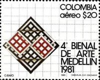 [Airmail - The 4th Biennial Arts Exhibition, Medellin, type ASW]