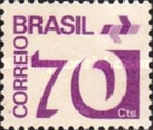 [Numeral and P.T.T. Symbol, type BDI]