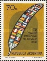 [The 12th International Latin Notaries Congress, type AFZ]