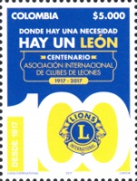 [The 100th Anniversary of Lions Clubs International, type CWQ]