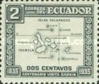 [The 100th Anniversary of Darwin's Visit to the Galapagos Islands, type JT]