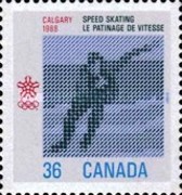 [Winter Olympic Games - Calgary 1988, Canada, type AJG]