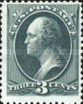 [Special Printings - Designs of 1873. Hard White Wove Paper without Gum, type AH4]