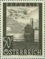[Airmail - Airplanes over Buildings, type NR]