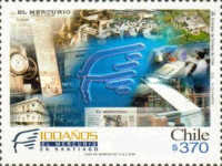 [The 100th Anniversary of El Mercurio, Newspaper, type BLI]