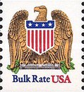 [Bulk Rate - Eagle and Shield (10 cents), type BXJ]