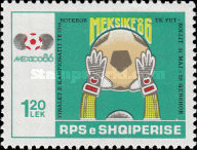 [Football World Cup - Mexico 1986, type BIH]