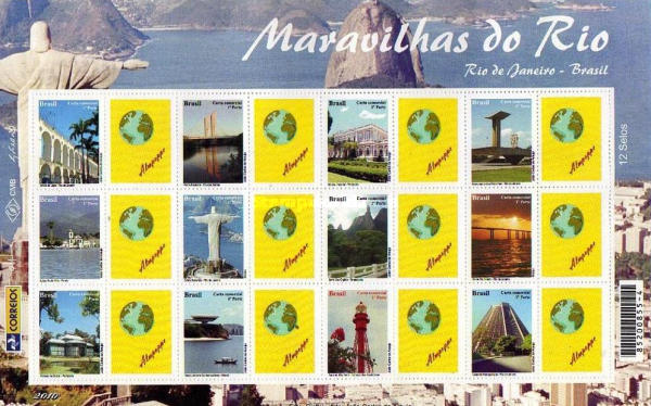 [Views of Rio de Janeiro - Personalized Stamps, type ]