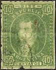[Bernardino Rivadavia - Perforated, type E1]