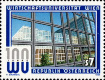 [The 100th Anniversary of the Foundation of the Vienna University for Economics, type BQZ]