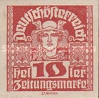 [Newspaper Stamps - Thin White Paper, type XBN6]