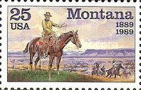 [The 100th Anniversary of Montana Statehood, type BRJ]