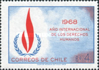 [Human Rights Year 1968, type RI]