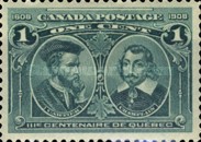 [The 300th Anniversary of the Founding of Quebec, type W]