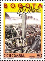 [Airmail - The 450th Anniversary of Bogota, type BCP]