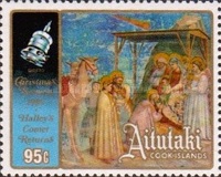 [Christmas - Appearance of Halley's Comet, type MX]
