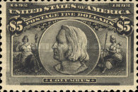 [Columbian Exposition Issue, type BV]