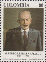 [Thge 1st Anniversary of the Death of Alberto Lleras Camargo, 1906-1990, type BHD]