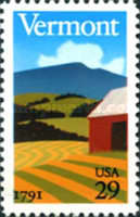 [The 200th Anniversary of Vermont Statehood, type BVF]