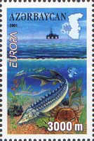 [EUROPA Stamps - Water, Treasure of Nature - The Caspian Sea, type PM]