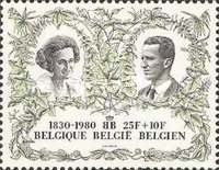 [The 150th Anniversary of Belgium Independence, type BAF]