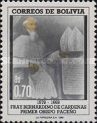 [The 220th Anniversary of the Death of Brother Bernardino de Cardenas, First Bishop of La Paz, type AFR]