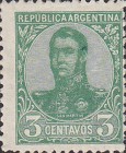 [General San Martin - Watermark 3,4 or Unwatermarked, type BK3]
