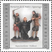 [The 400th Anniversary of the Death of St. Fidelis of Sigmaringen, 1577-1622, type DXH]