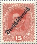[Stamps of 1916-1917 Overprinted "Deutschösterreich", type AW5]