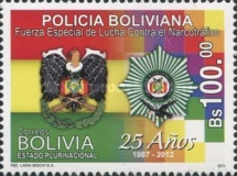 [The 25th Anniversary of the Bolivian D.E.A., type BSD]