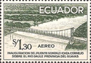 [Airmail - Inauguration of Gonzalo Icaza Cornejo Bridge, type AHM]