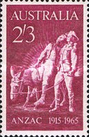 [The 50th Anniversary of the Landing of the Australian-New Zealand Armed Forces on Gallipoli, type HL2]