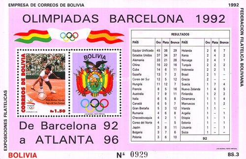 [Olympic Games - Barcelona '92 & Atalanta '96, type ]