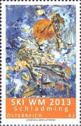 [Paintings - Ski World Championships, Schladming, type DAP]