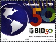 [The 50th Anniversary of BID - Inter-American Bank of Development, type CHT]