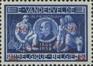 [Overprinted "POSTE AERIENNE LUCHTPOST" or LUCHTPOST POSTE AERIENNE", type MK1]