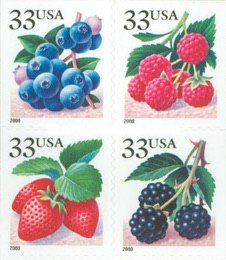 [Fruits - Self-Adhesive Booklet Stamps  - Inscription "2000", type ]