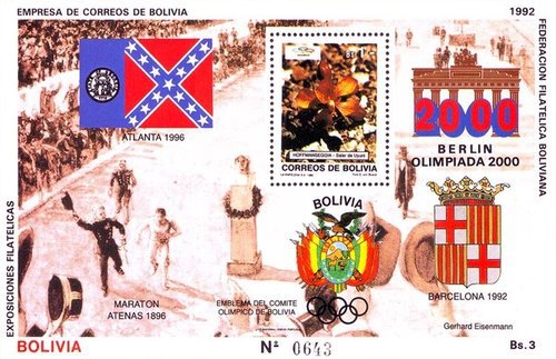 [Olympic Games - Barcelona '92, Atalanta '96 & the Berlin 2000 Bid from Germany, type ]