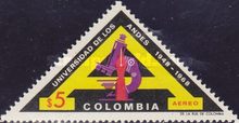 [Airmail - The 20th Anniversary of University of the Andes, type AGS]