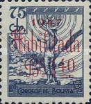 [Stamps of 1938-1939 Surcharged "1947 - Habilitada - Bs. 1.40", type CH1]