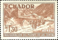 [Inauguration of Bridge Las Juntas, type AKF]