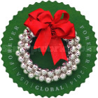 [Christmas Evergreen Wreath, type GNE]
