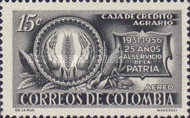 [Airmail - The 25th Anniversary of Agricultural Credit Bank, type XX1]