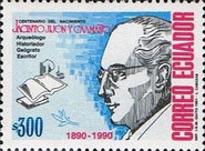 [The 100th Anniversary of the Birth of Jacinto Jijon y Caamano, 1890-1950, type CCV]