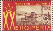 [The 20th Anniversary of Albania's Liberation, type RC]