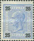 [Emperor Franz Josef I, 1830-1916 - With Varnish Bars, type Q17]