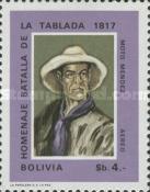 [Airmail - The 150th Anniversary of the Battle of the Tablada, 1817, type MZ3]
