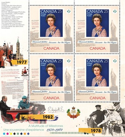 [Queen Elizabeth II - A Multitude of Milestones, 1973-1982, type ]
